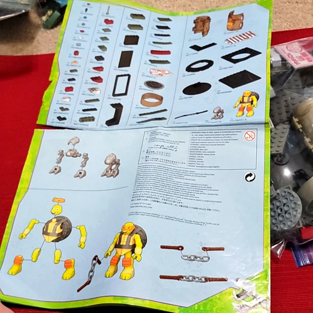 Nickelodean TNMNT Pizza Rama Mikey Set
